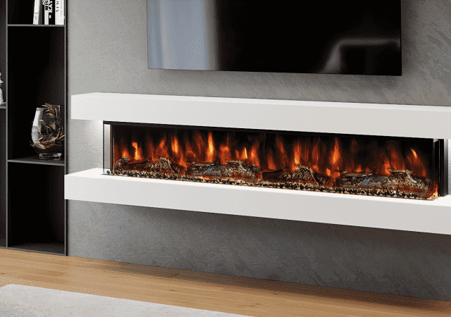 Sleek Design Meets Warmth with Wall-Mounted Electric Fires