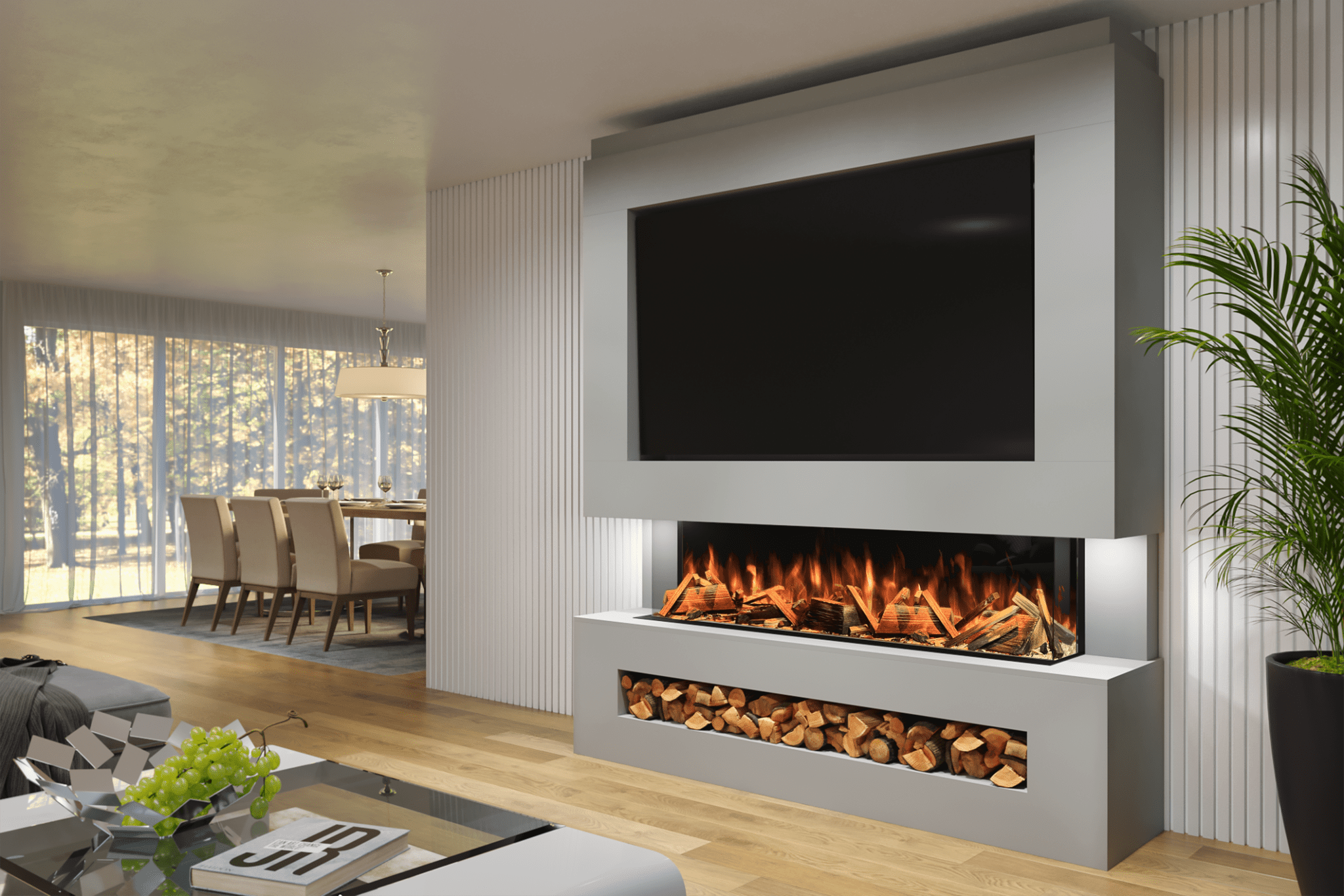 Complete Coziness: Electric Fireplace Suites for Every Home