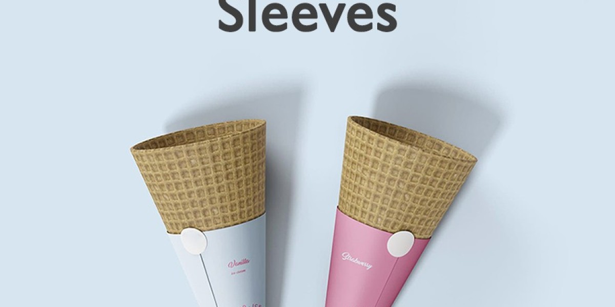 Custom Cone Sleeves For Ice Cream Businesses